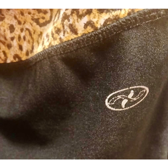 NYL Women's Leopard Print Activewear Leggings - Size XL - JC 279 - Picture 4 of 8